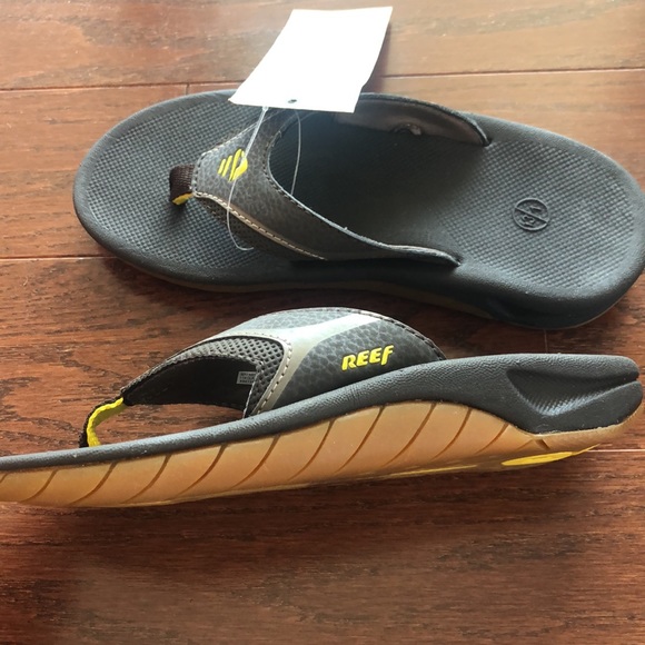 REEF Kids Slap II Sandals Flip Flops 13/1 - Picture 3 of 11